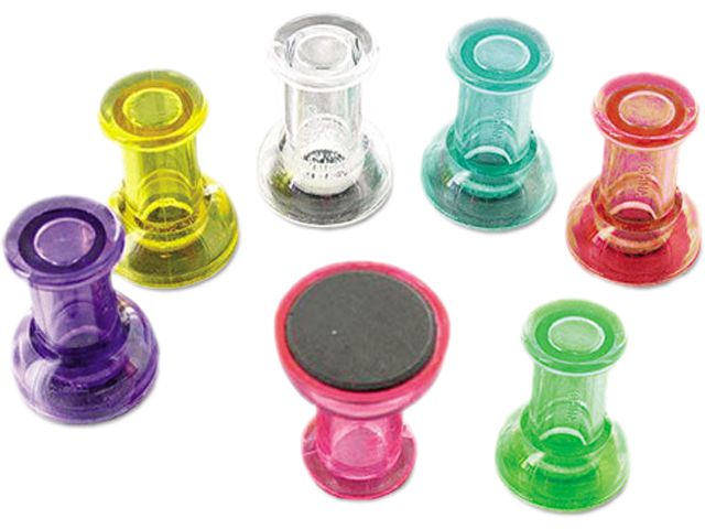 Mastervision IM356601 Planning Board Magnetic Push Pins