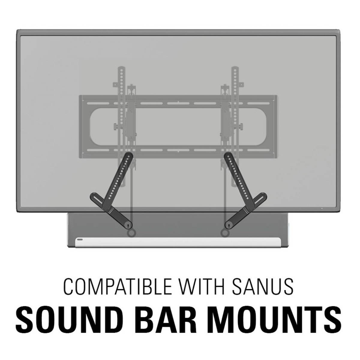 Sanus VLT6 Premium Series Advances Tilt TV Mount for 46" - 90" TV
