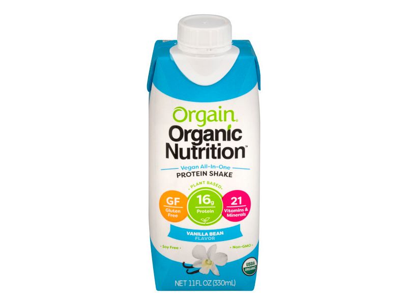 Orgain Organic Vegan Nutritional Shake - Vanilla - 11 fl oz/4ct Bottles