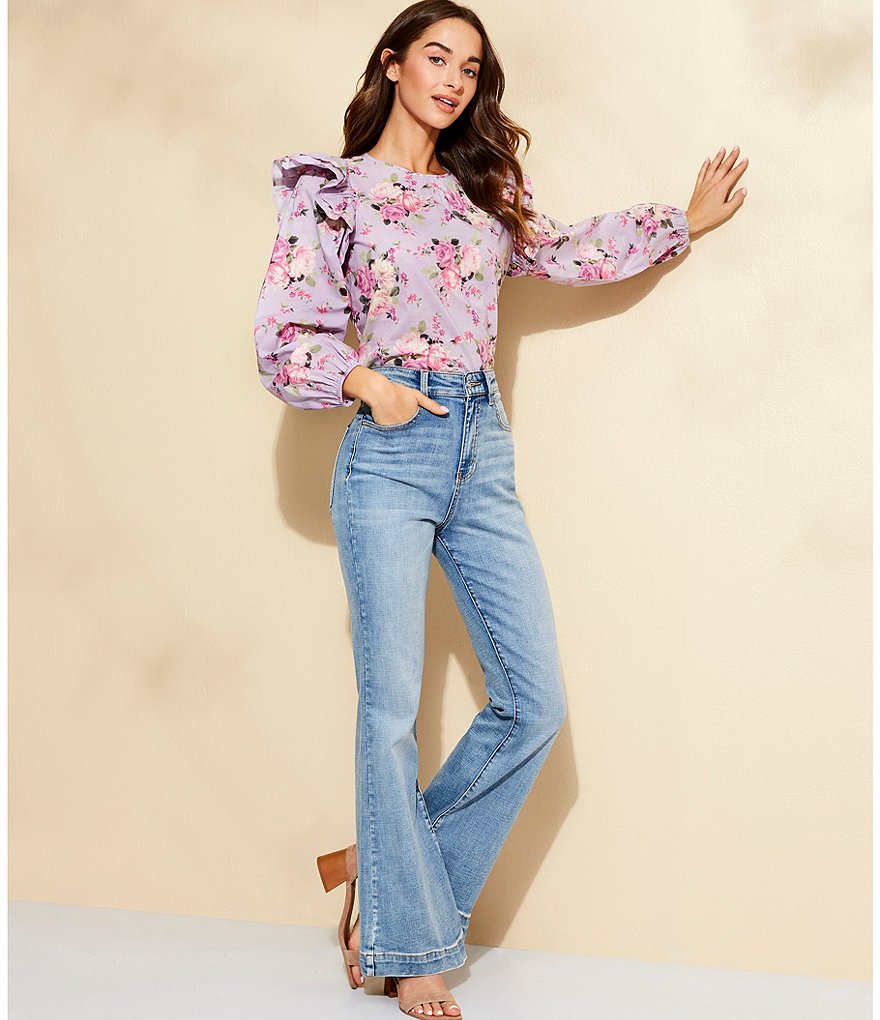 Every Straight Leg Ankle Crop Front Zipper Jeans