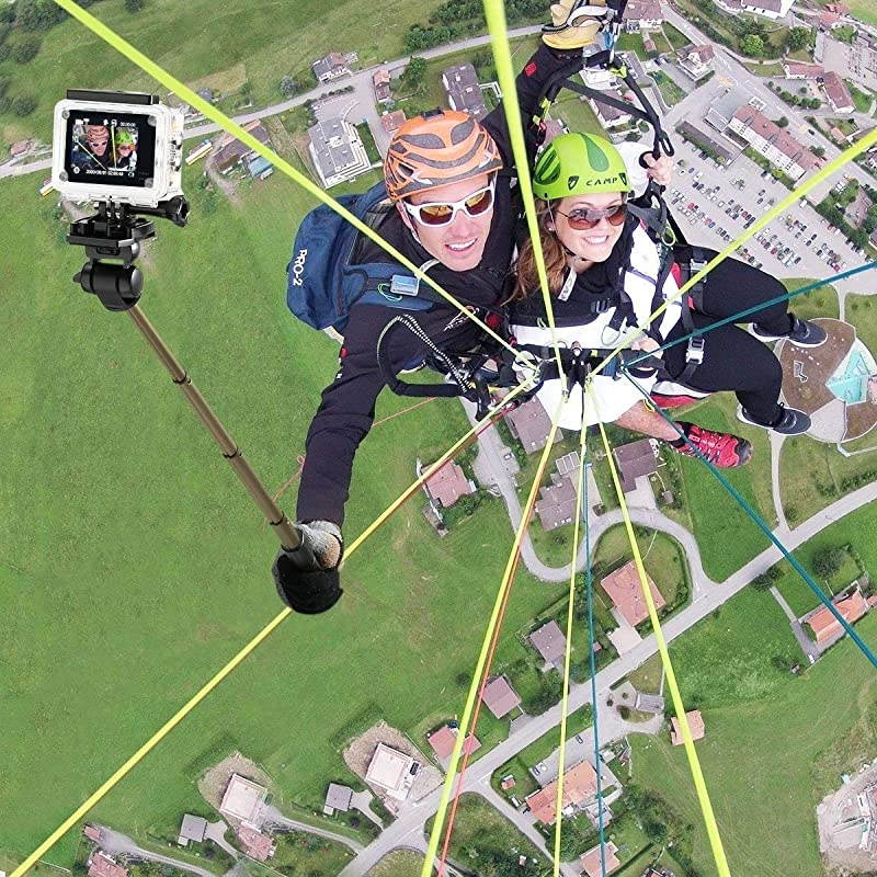 Selfie Stick Tripod with Bluetooth Remote for Gopro iPhone x 8 Plus 7 6 6s Plus Android Samsung s9 s8 s7 Plus Edge 4 in 1 Mini Pocket Extendable Monopod Aluminum Alloy 360 Degree Rotation