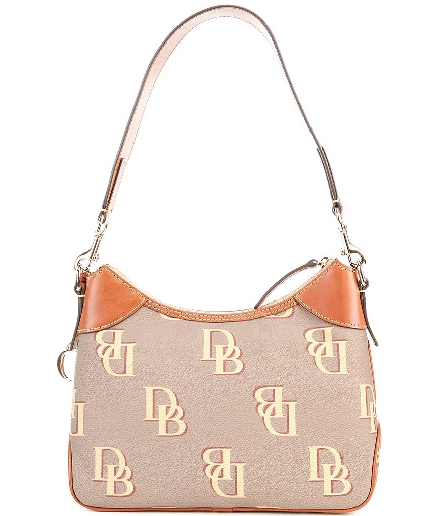 Dooney & Bourke Signature Monogrammed Collection Hobo Bag