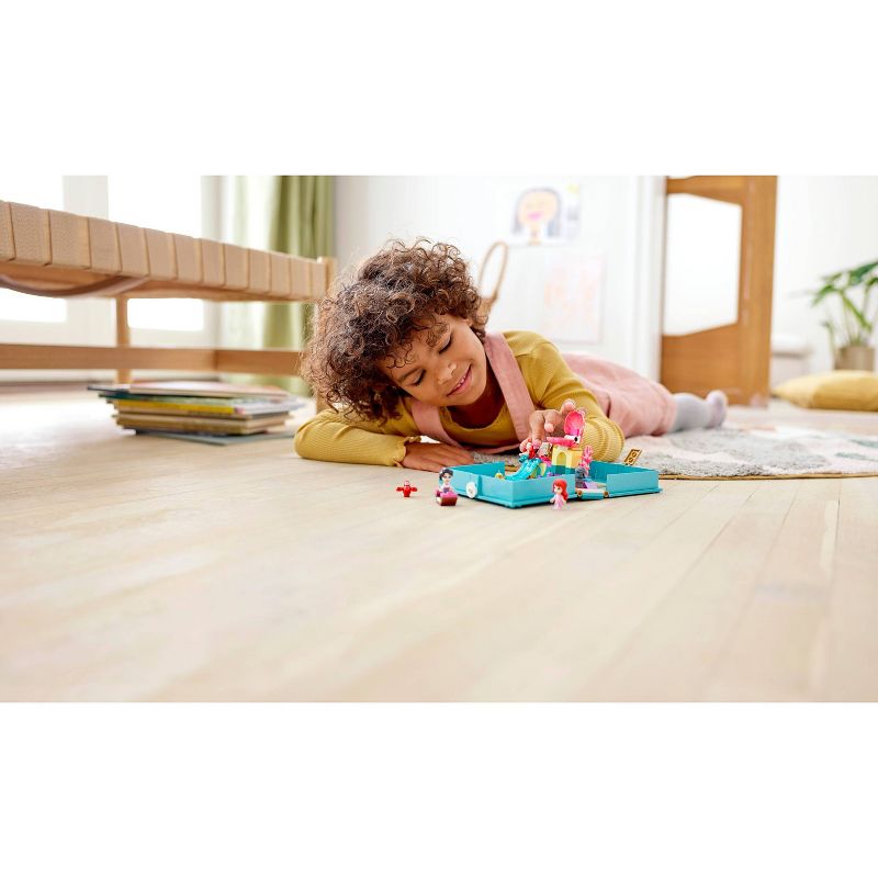 LEGO Disney Ariel's Storybook Adventures Princess Mermaid Building Playset 43176