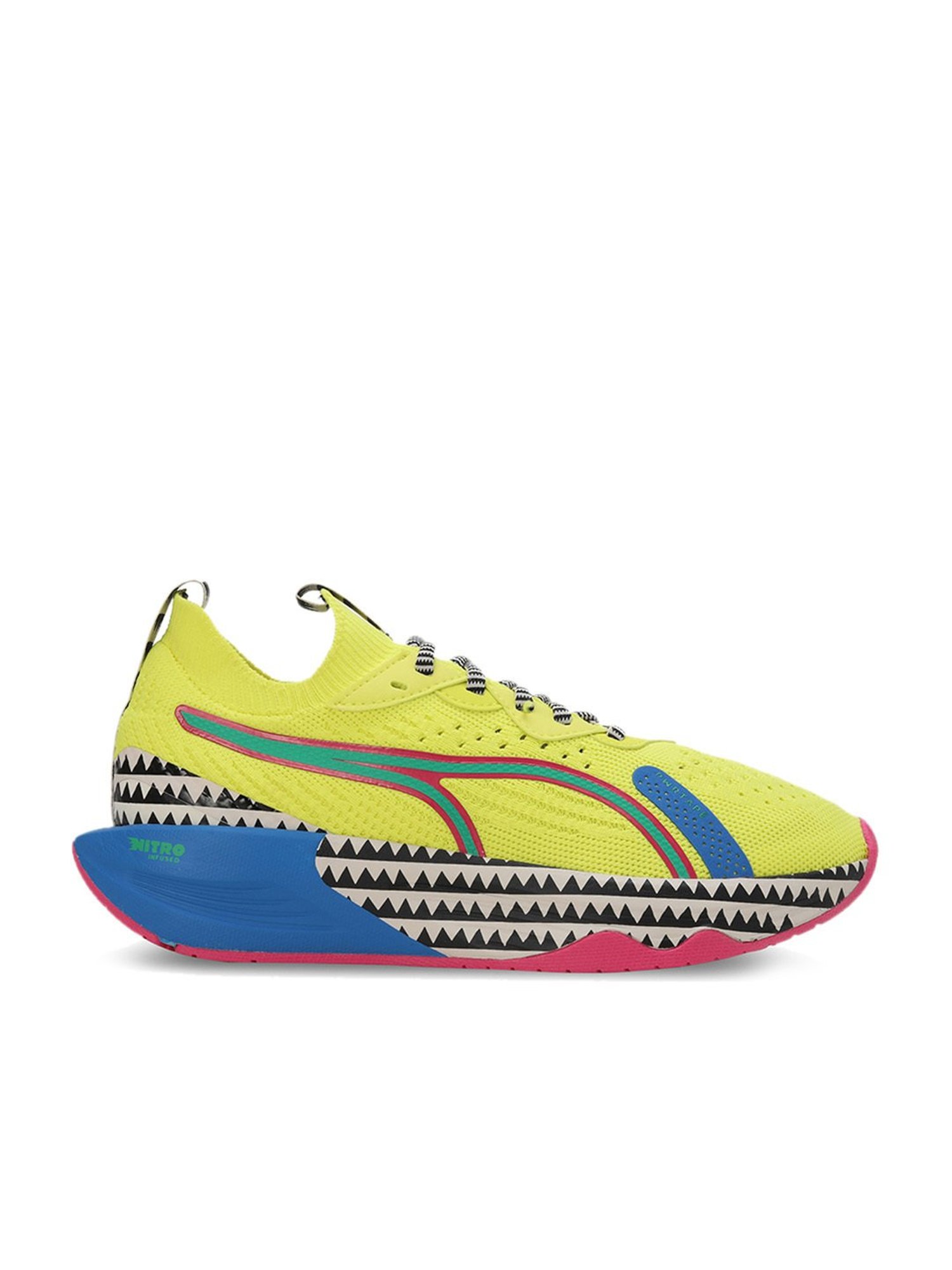 Puma Women's lemlem NITRO Luxe Lime Training Shoes