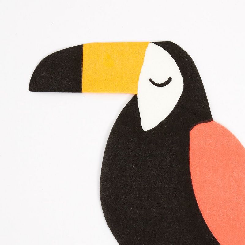 Meri Meri - Go Wild Party Supplies Collection (Plate, Napkin, Cup) - Set of 8