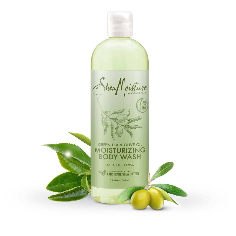 SheaMoisture Body Wash Olive Oil and Green Tea - 19.8 fl oz