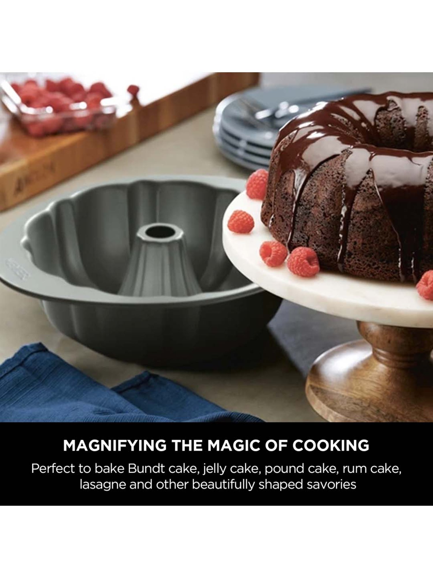 Meyer Bakemaster 25cm Fluted Mold