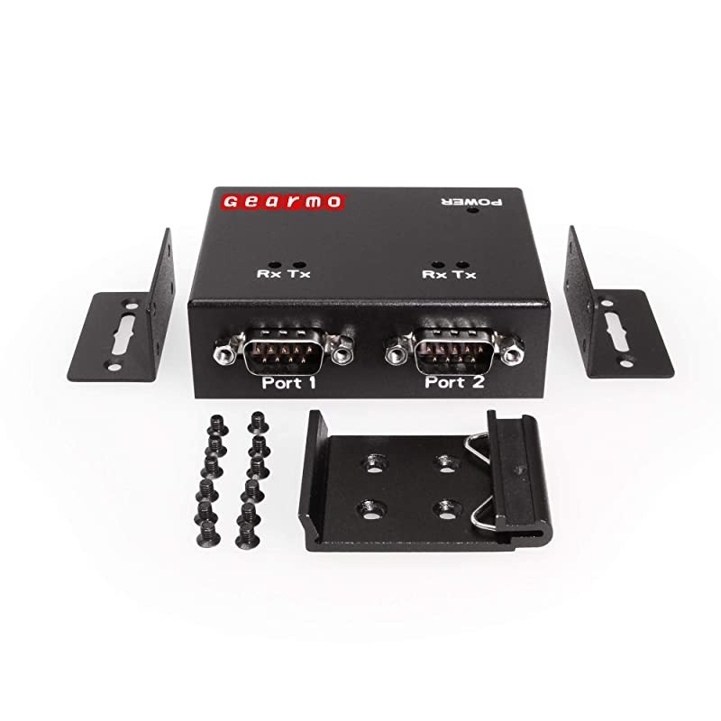 USB 2-Port Serial RS-232 Industrial Adapter w/FTDI Chipset