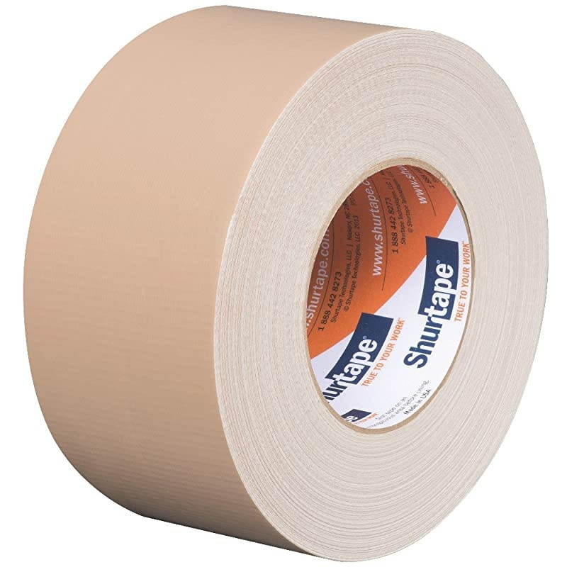PC 618 Performance Grade Colored Cloth Duct Tape 72mm x 55m Beige 1 Roll 207706