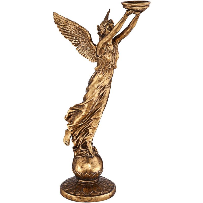 Dahlia Studios Golden Angel 38 1/2" High Statue