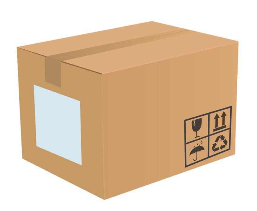 8.5 x 11 Full Sheet Rectangle Labels, 1 Per Sheet - Pastel Blue (500 Qty.)