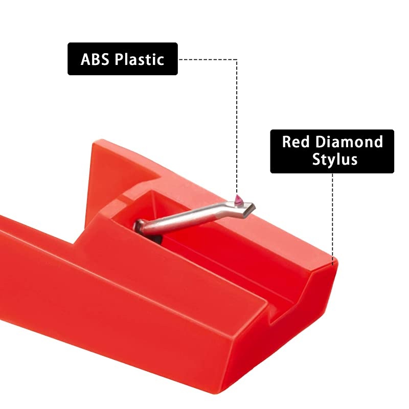 Pack Replacement Stylus Turntable Record Player Needle for ION LCT04RS ION TTUSBTTUSB10Phonograph CR2400A CR2402C CR241A CR245 CR246 CR249 CR6001A CR6004A CR6249A