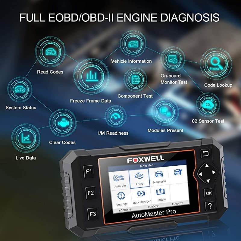 NT614 Elite OBD2 Scanner, [2021 New Version] ABS SRS Engine Transmission Diagnostic Tool with Oil Light & EPB Reset, Check Light Engine Scanner, Airbag SRS Car Diagnostic Scanner for All Cars