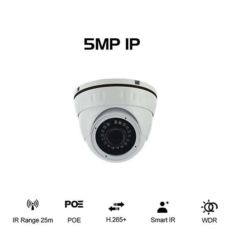 54MP POE IP Network High Definition CCTV Camera wIR Night Vision