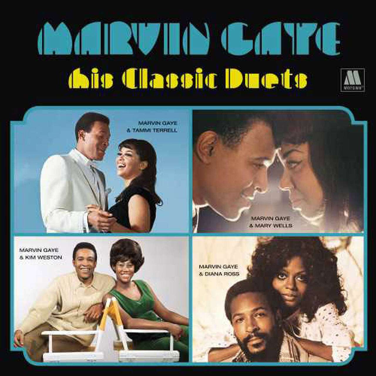 Marvin Gaye His Classic Duets LP (Vinyl)