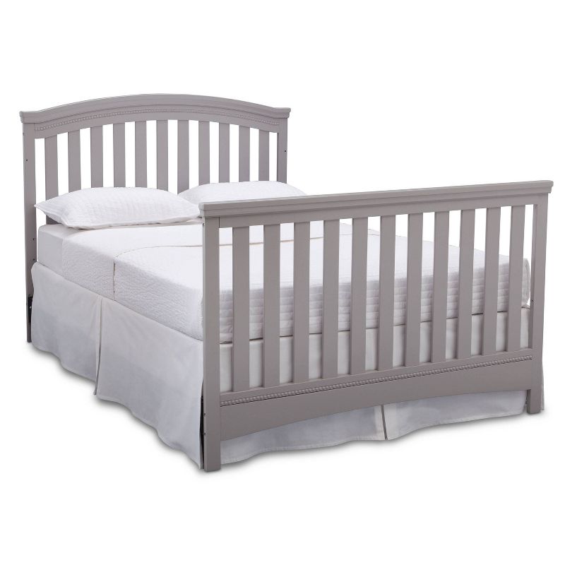 Simmons Kids' SlumberTime Full Size Crib Conversion Rails - Rowen - Gray