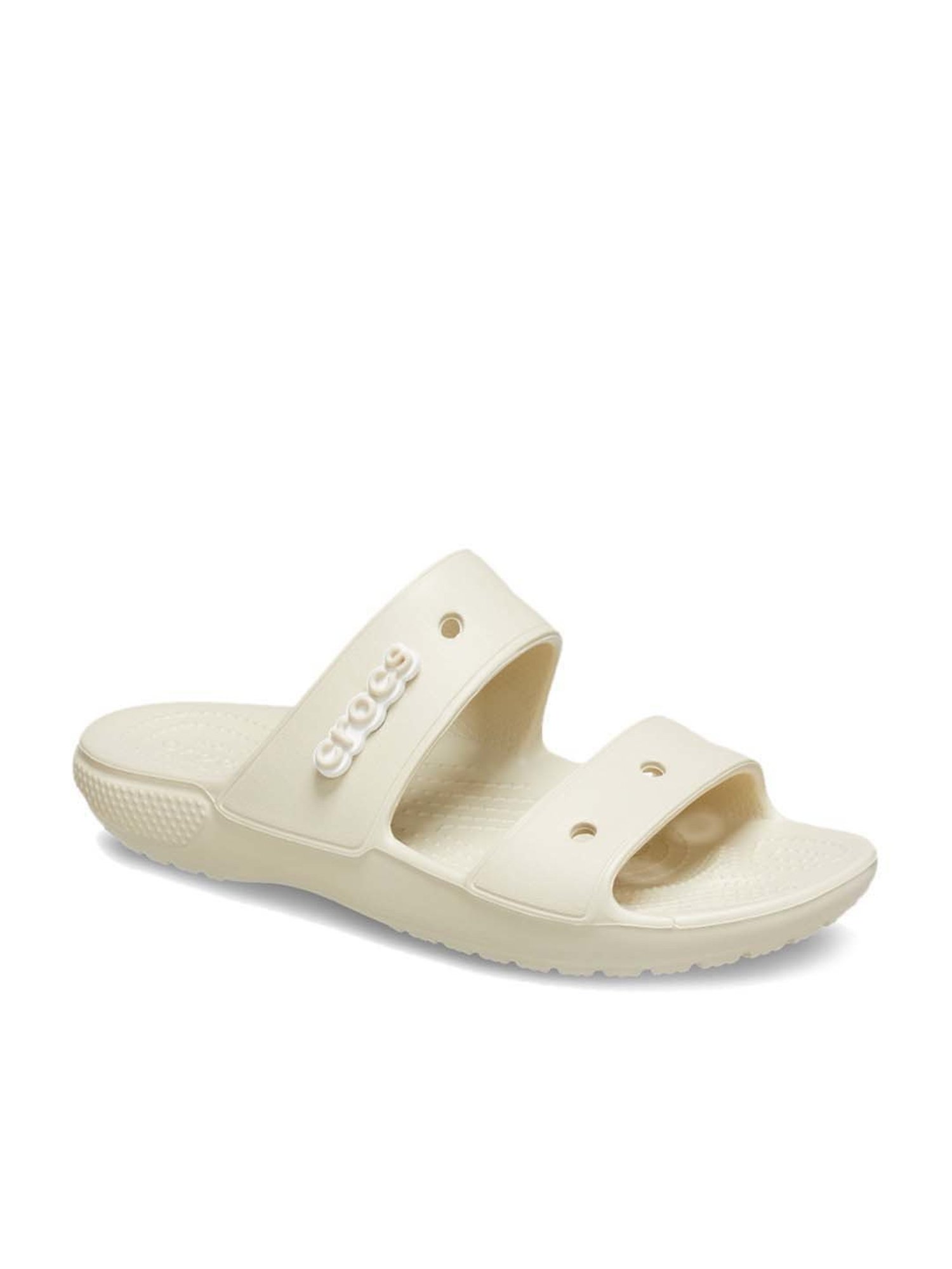 Crocs Men's Classic Bone White Casual Sandals