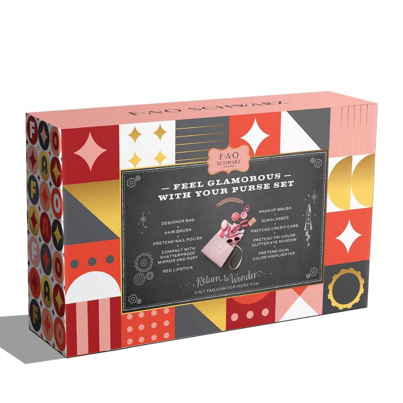 FAO Schwarz Glamour Purse Set