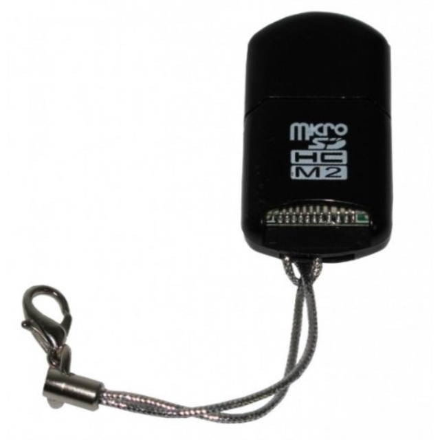 MicroSD / MicroSDHC Card Reader - Black