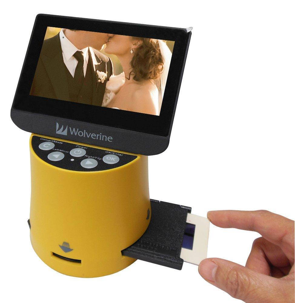 Wolverine Data 8-in-1 HD Film to Digital Converter w/4.3" LCD Screen & HDMI