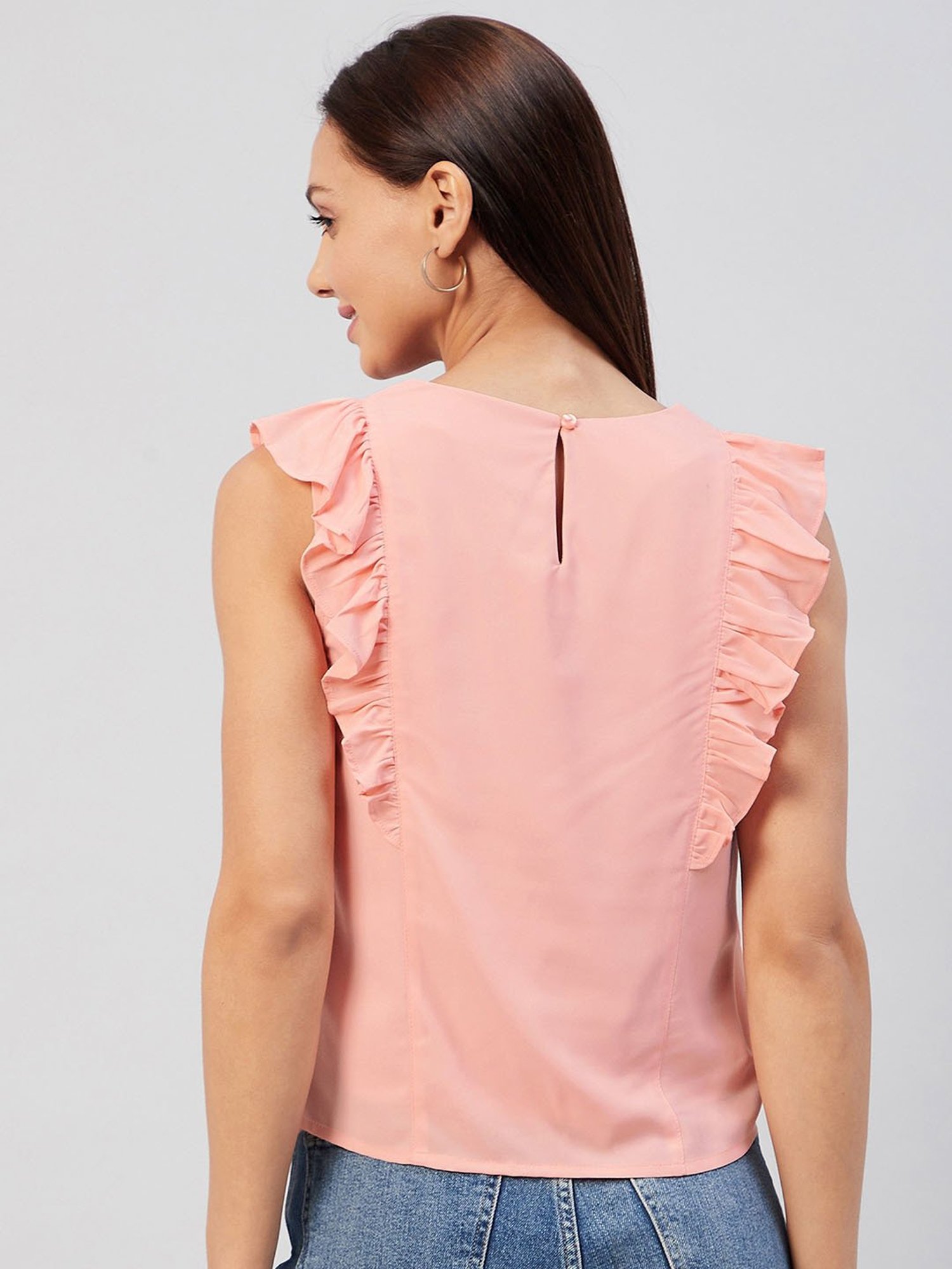 Carlton London Peach Box Top