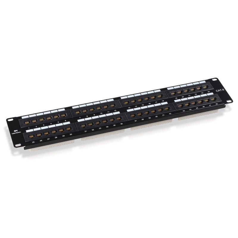 Cable Matters Rackmount or Wallmount 48-Port Cat6 RJ45 Patch Panel