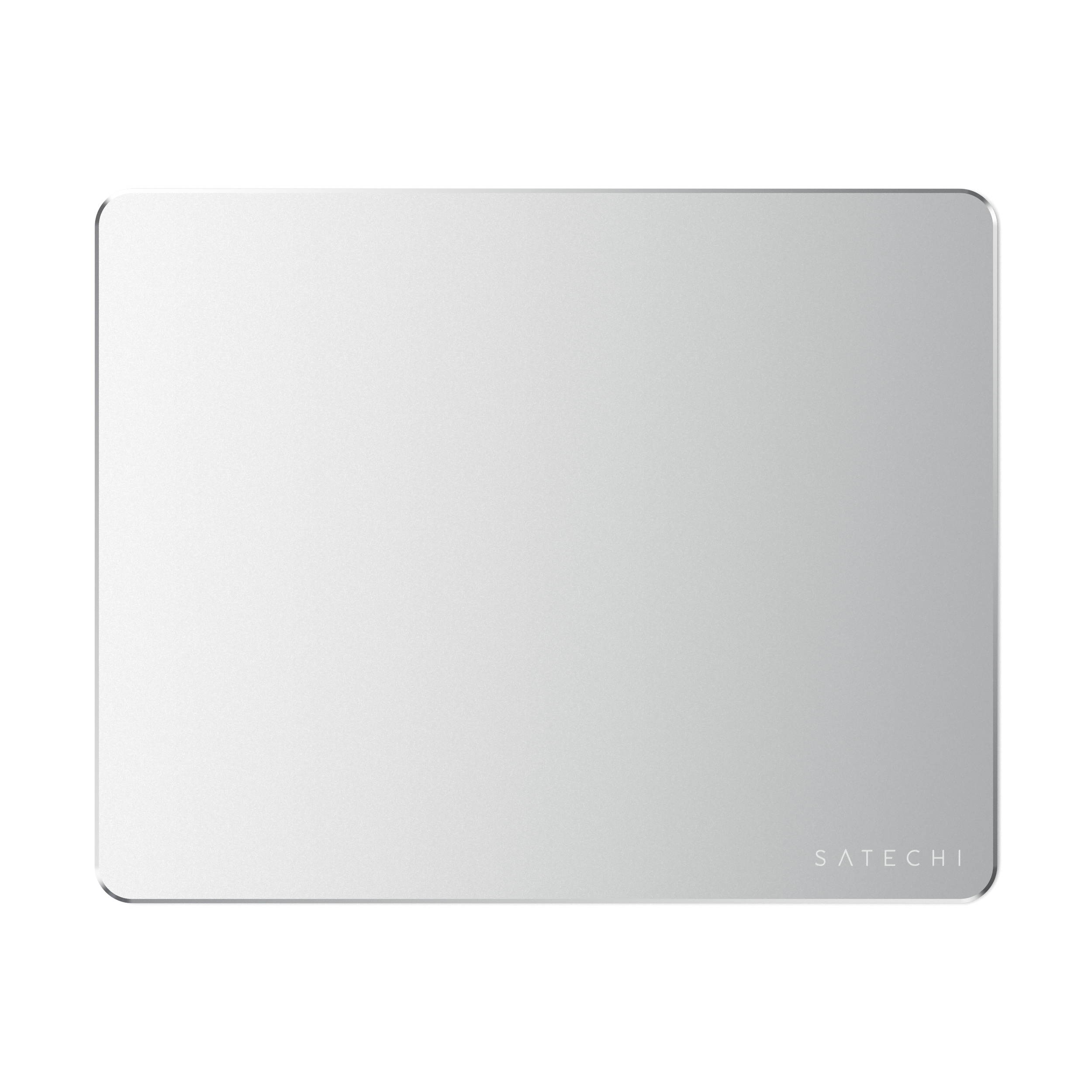 Satechi Aluminum Mouse Pad with Non-Slip Rubber Base - Compatible with Computers, Laptops and Desktops