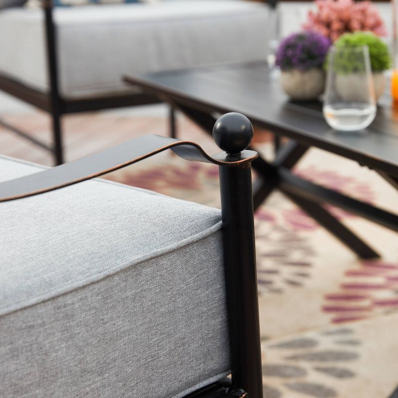 6pc Loveseat Patio Seating Set - Patio Festival