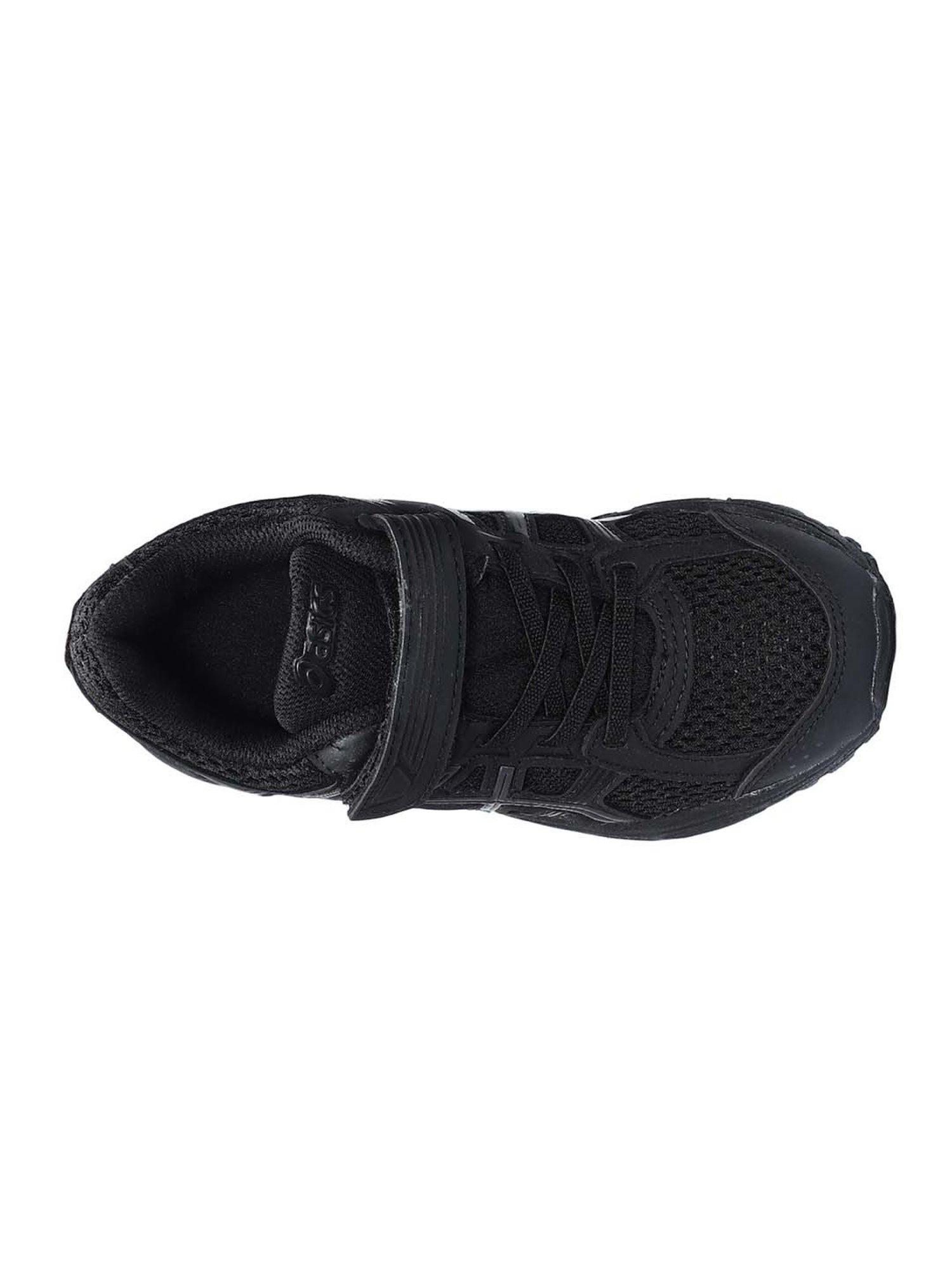 Asics Kids CONTEND 4B + VEL Black Velcro Shoes