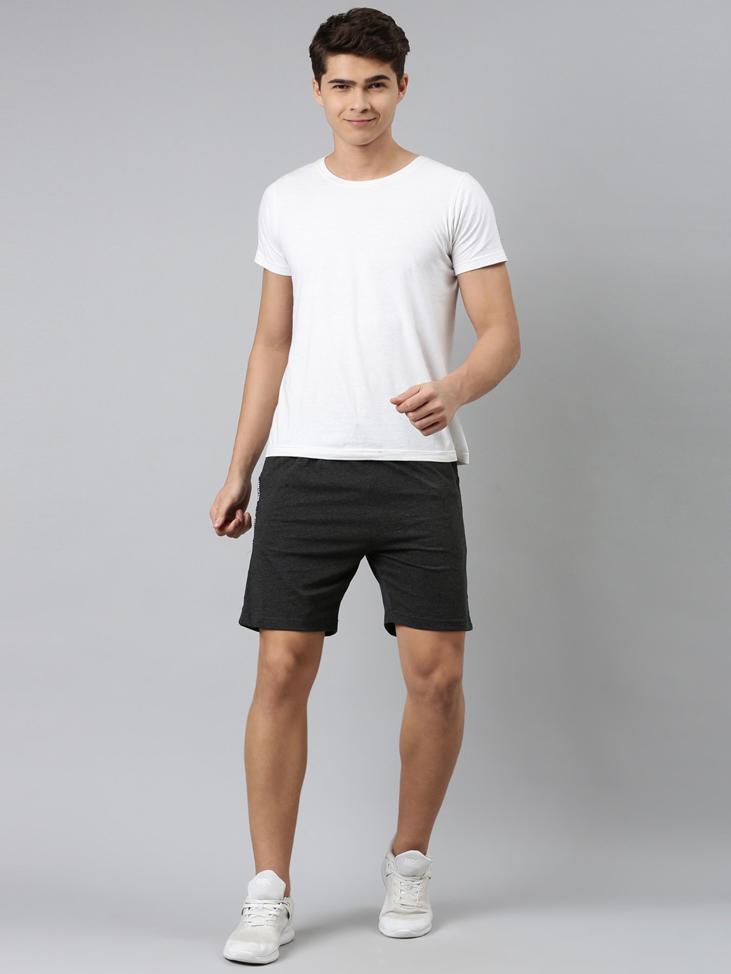 Dixcy Scott Originals Dark Grey Regular Fit Shorts