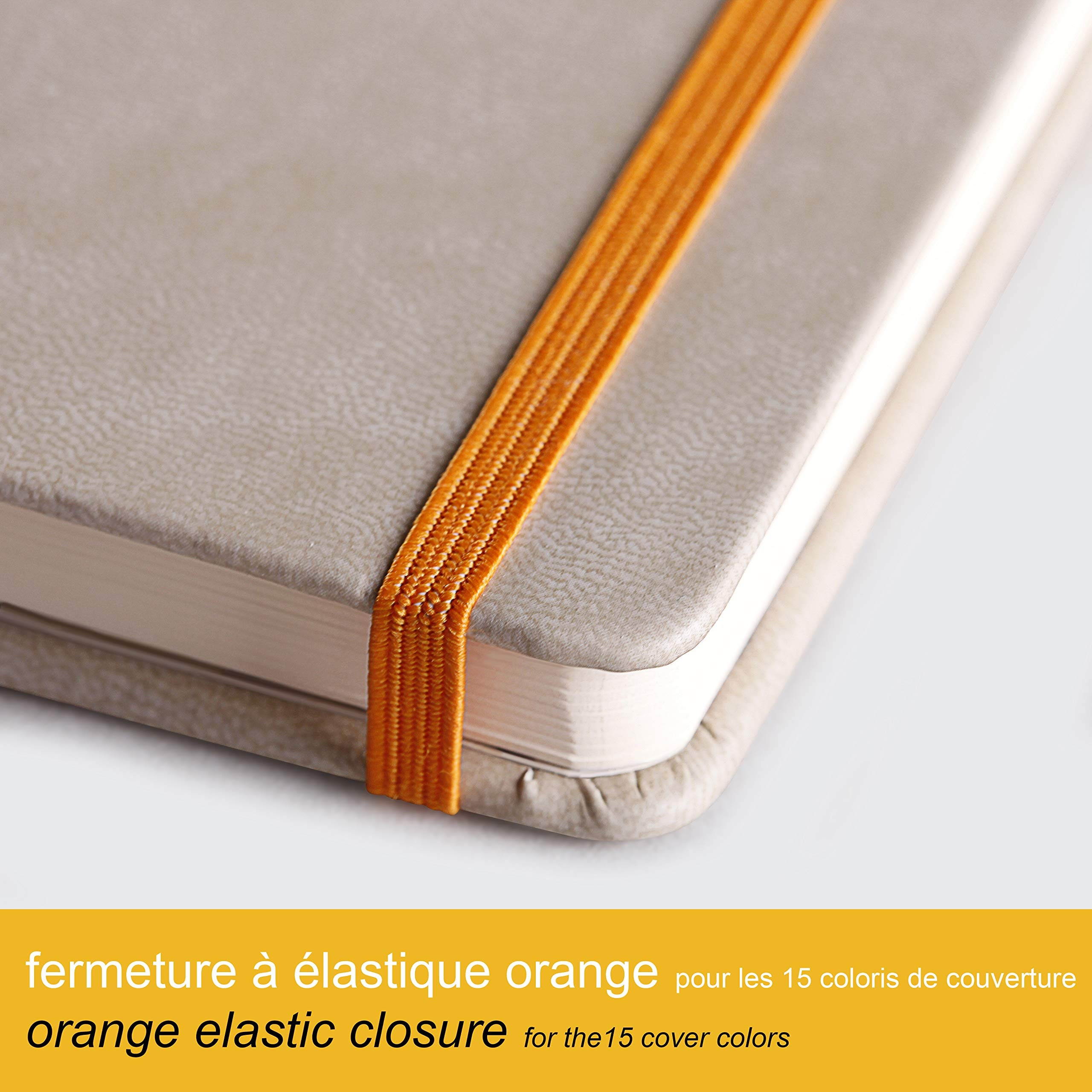 Rhodia Rhodiarama A5 Webnotebook, 5.5 in x 8.25, Lined - Yellow (118756)