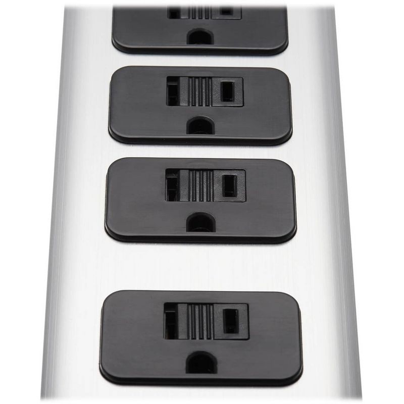 Monoprice 2 Outlet Surge Protector Wall Tap with 2 USB Charging Ports 3.4A, 450 Joules, White