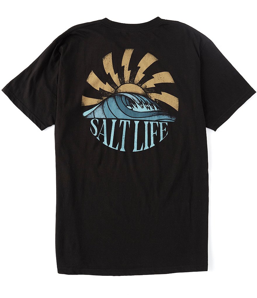 Salt Life Short-Sleeve Rising Sun Rays Graphic T-Shirt