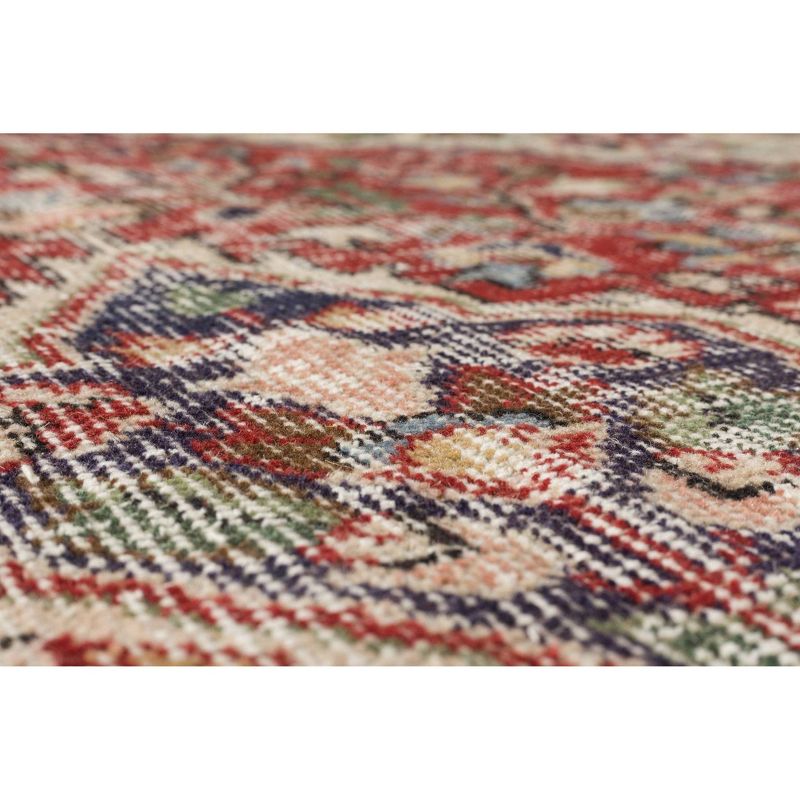 6'9"x10'4" Vintage One-of-a-Kind Undine Rug Red - Revival Rugs