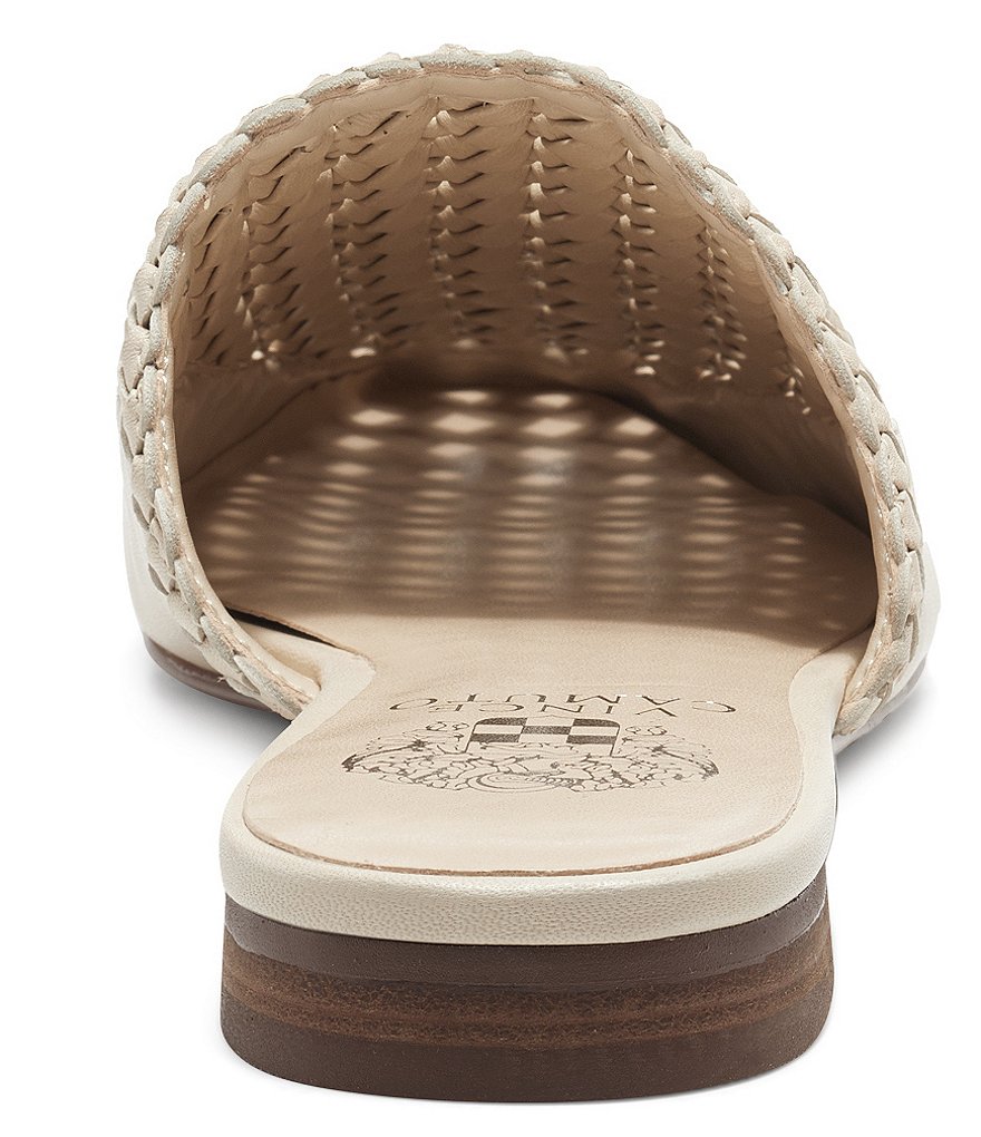 Vince Camuto Pandie Woven Leather Mules