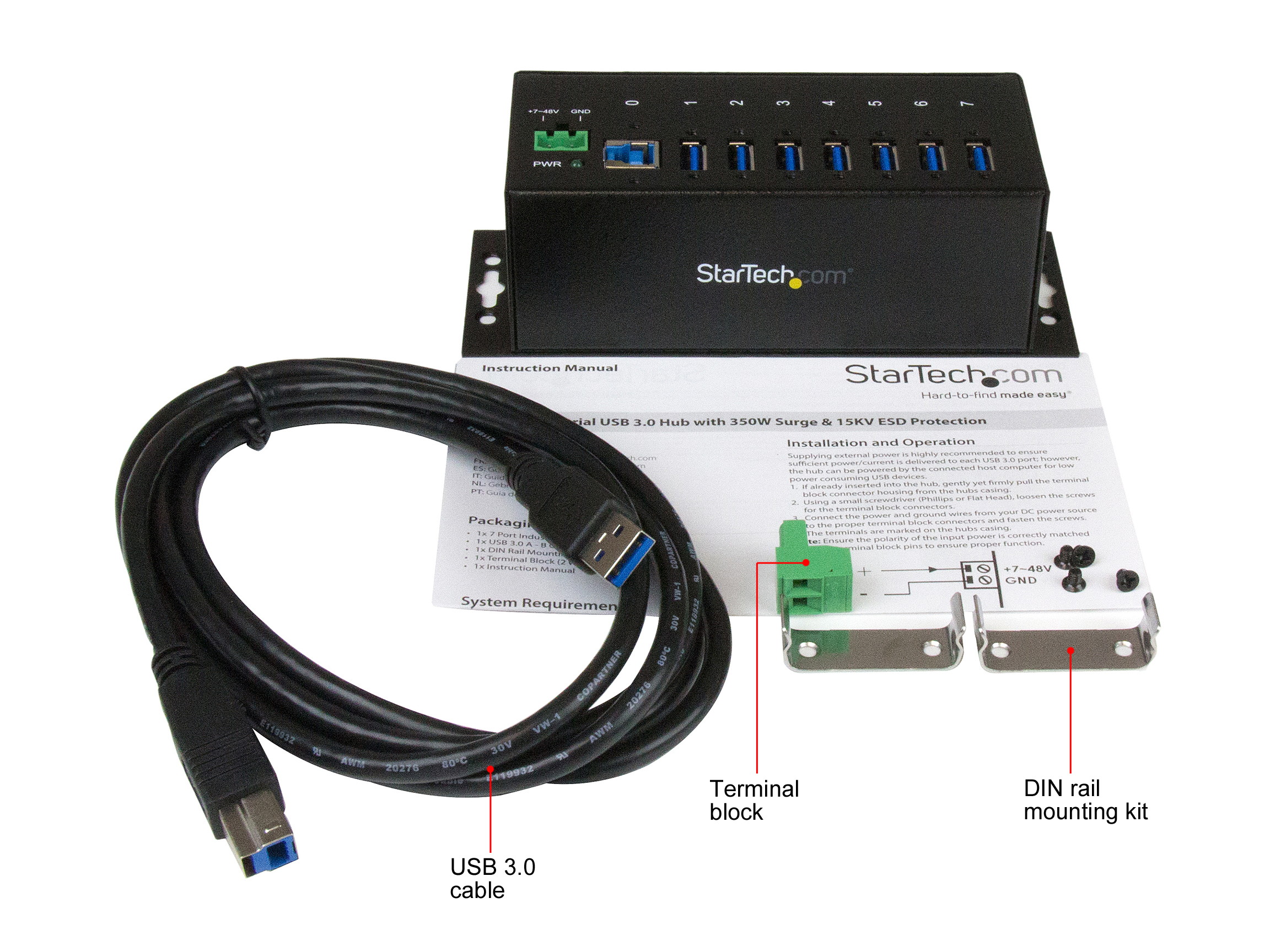 Madeng USB 3.0 HUB Adapter Extender Mini Splitter Box 3 Ports for PC Laptop Macbook Mobile Phone High Speed U Disk Reader