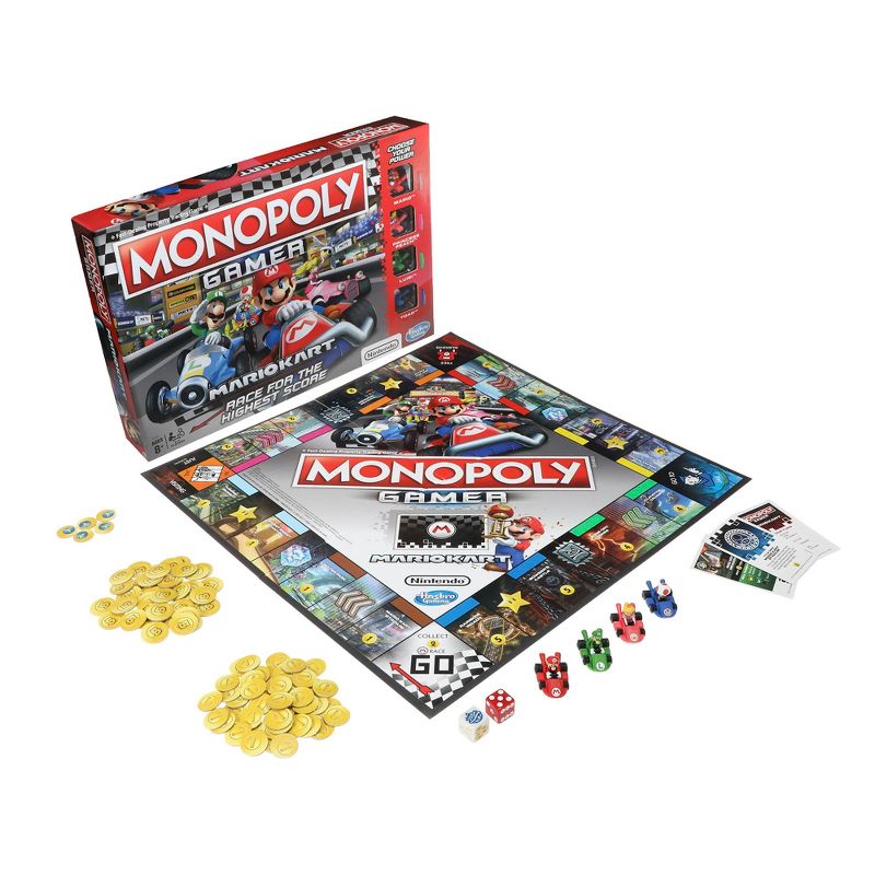 Monopoly Nintendo Mario Kart Board Game