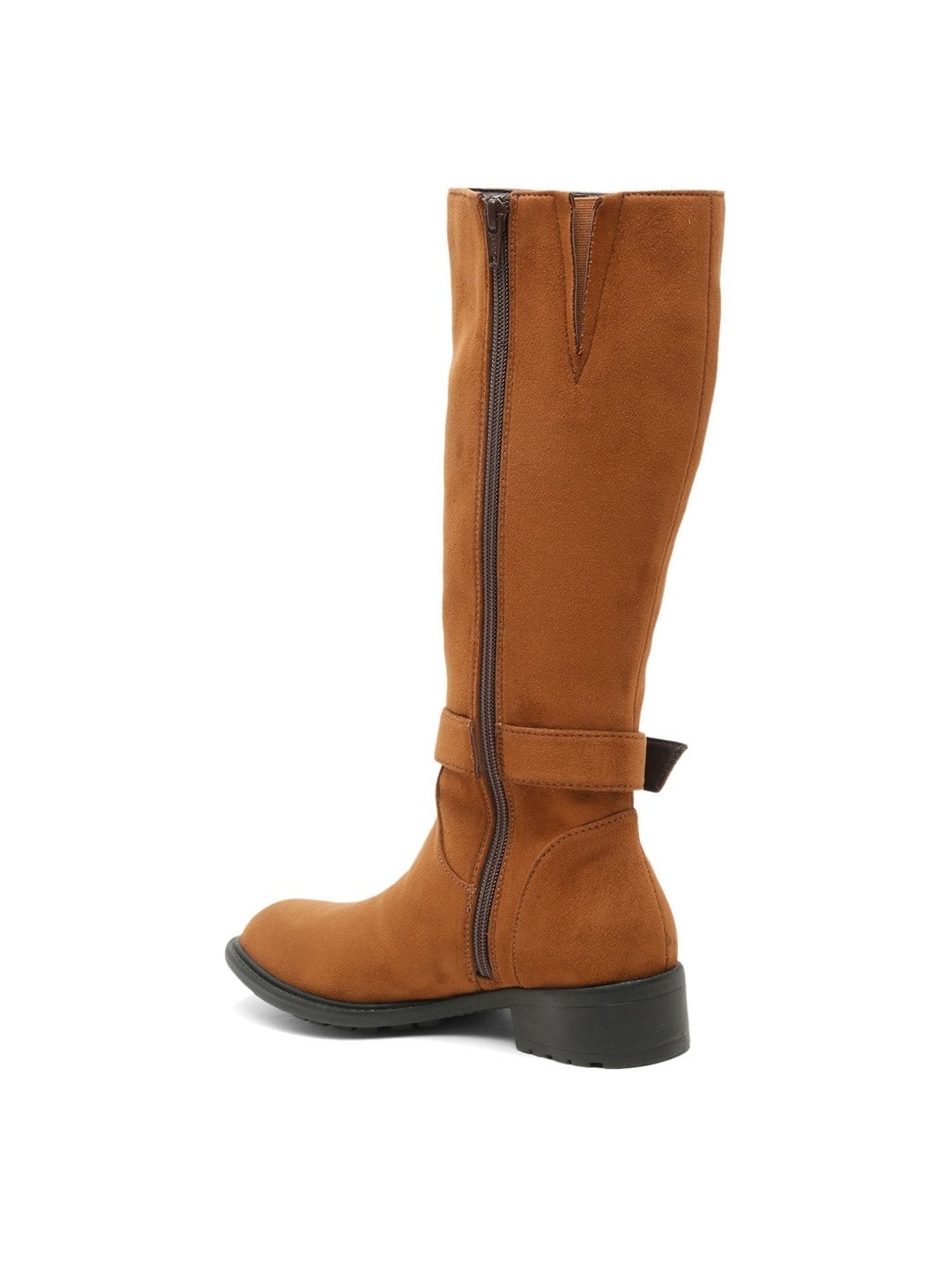 Flat N Heels Women's Tan Casual Booties