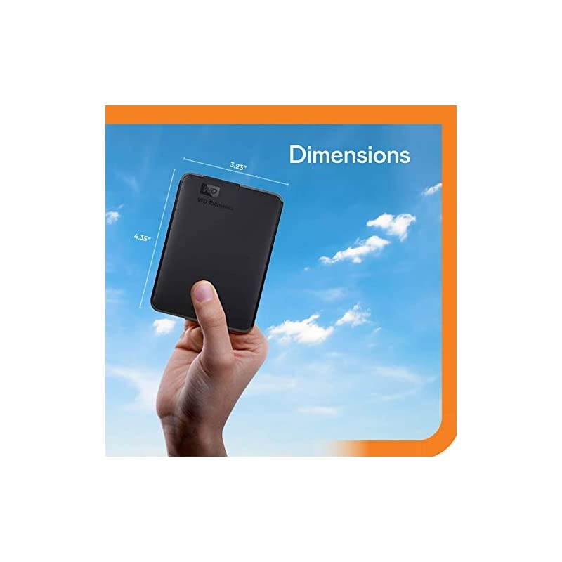3TB Elements Portable External Hard Drive USB 30 Compatible with PC Mac PS4 Xbox BU6Y0030BBKWESN