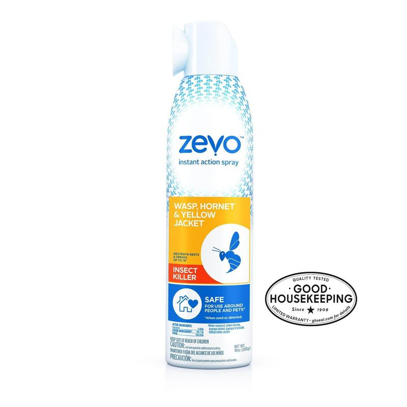 Zevo Wasp Hornet and Yellow Jacket Stinging Insect Spray - 10oz