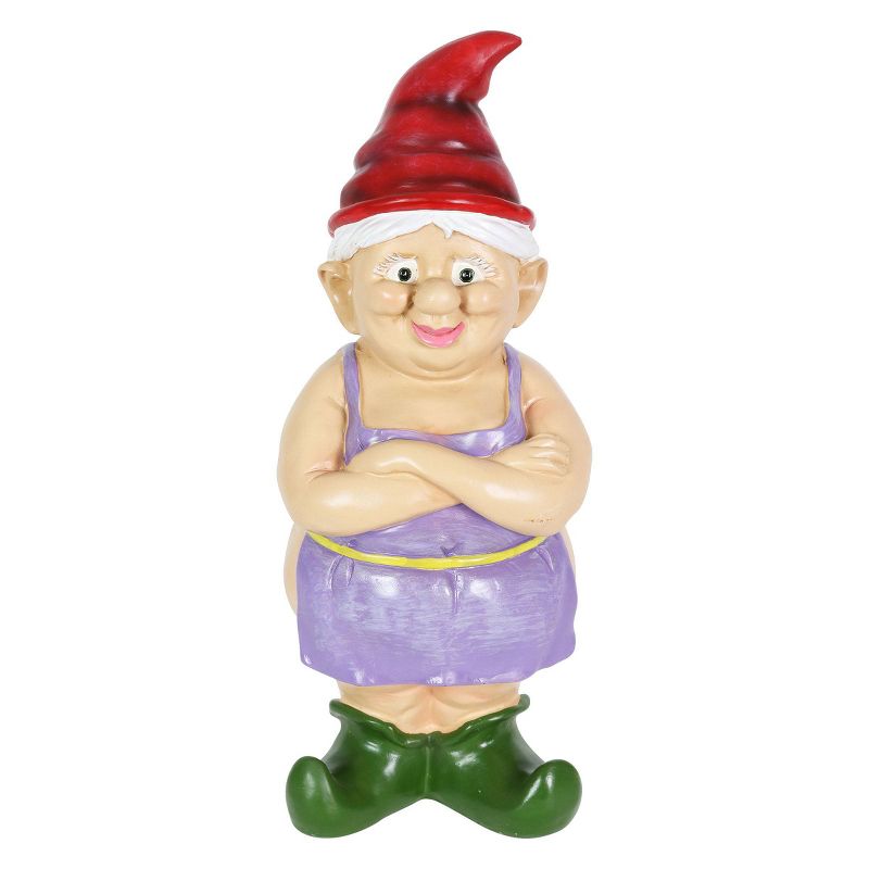 13.74" Resin Buttocks Betty Naked Gnome Statue - Exhart