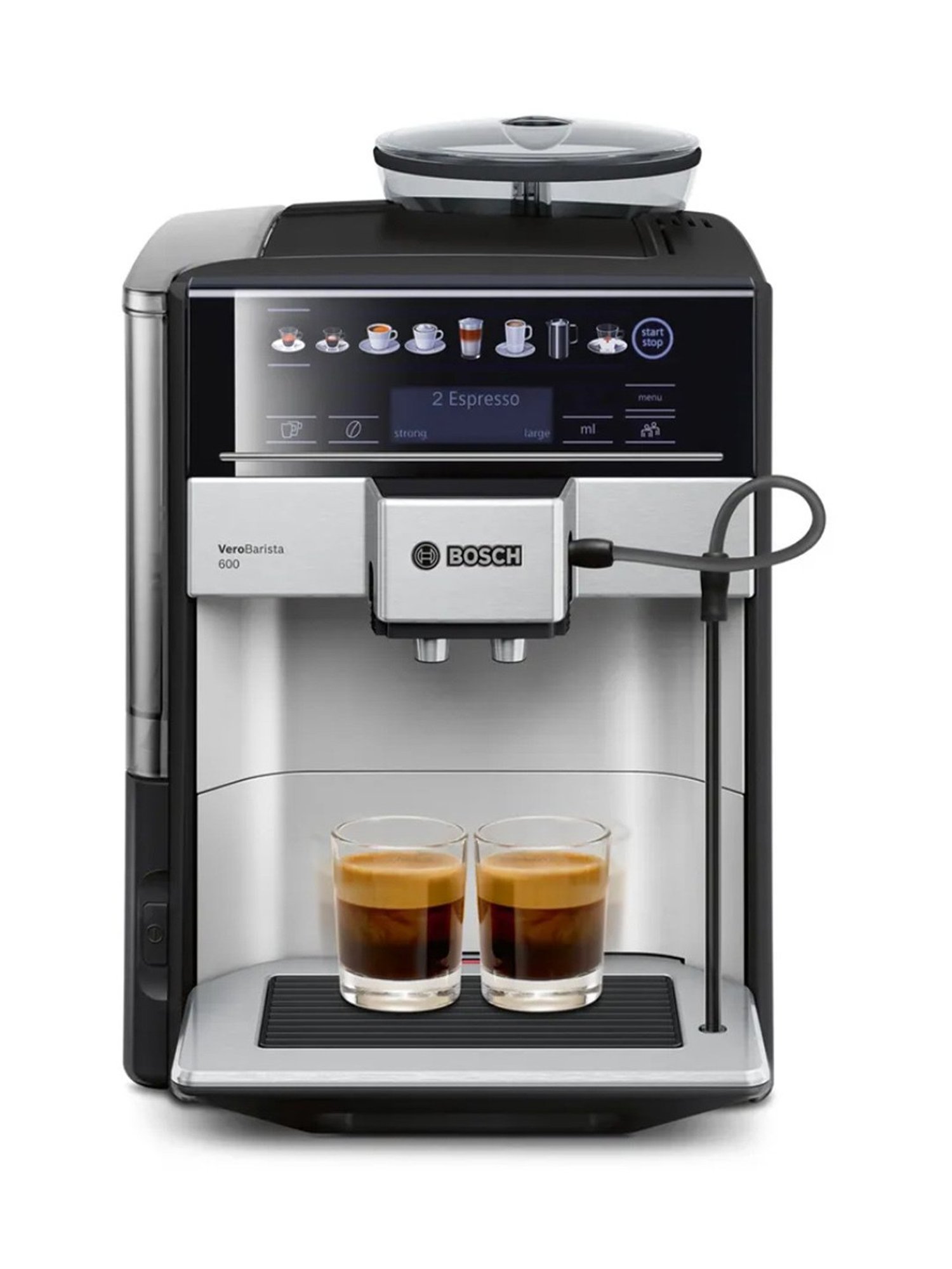 Nespresso Vertuo Plus  Coffee and Espresso Machine by De'Longhi with Aeroccino, Red