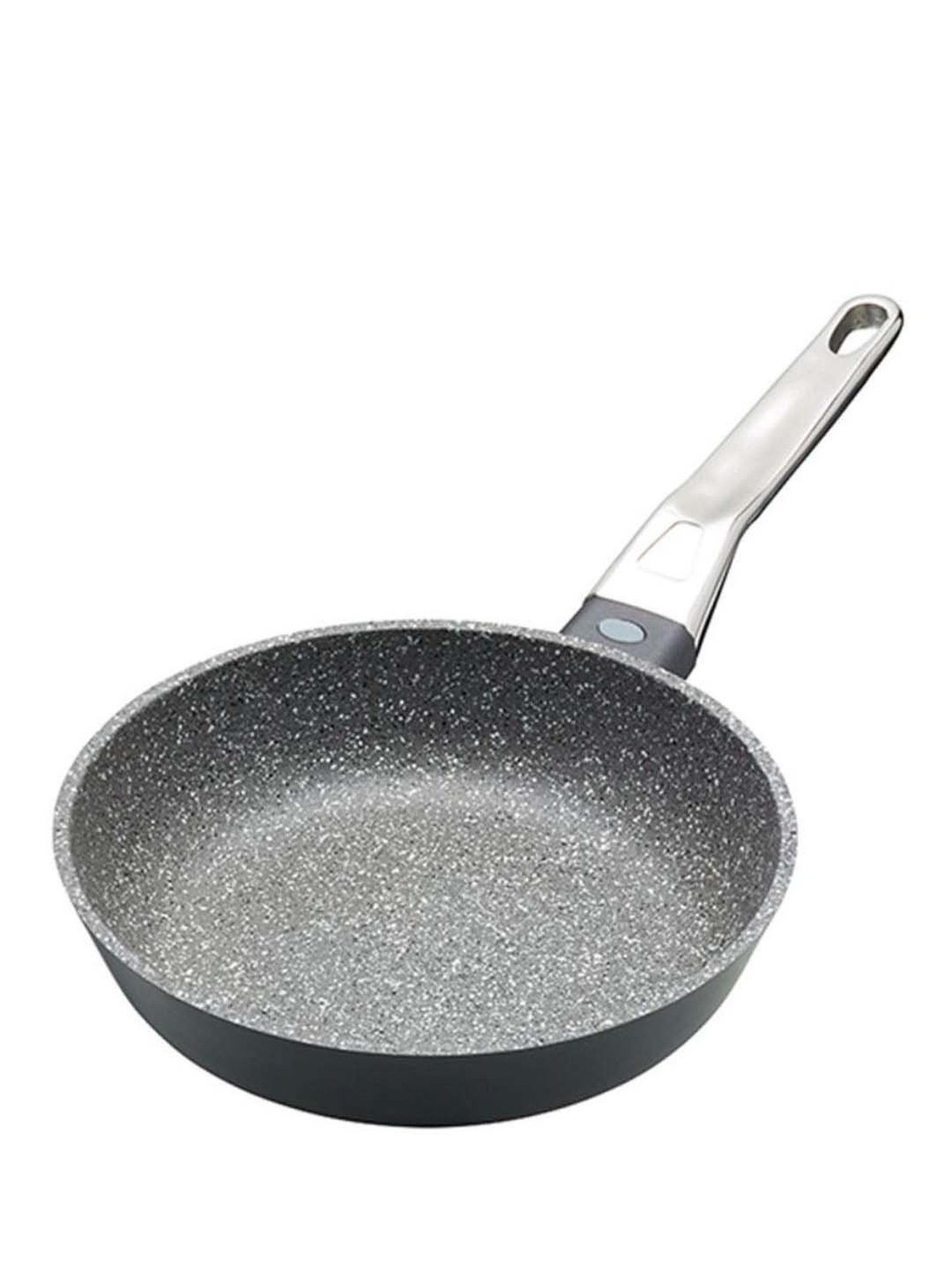 MasterClass Grey Medium Aluminium Fry Pan - 20 cm