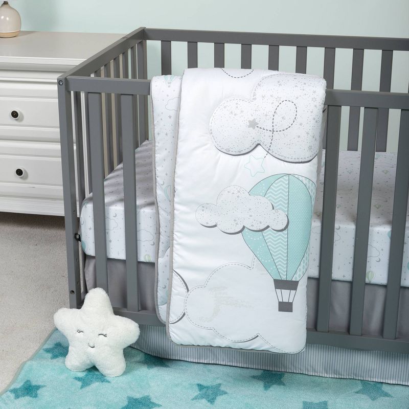 Dr. Seuss Book Club 4 Piece Crib Bedding Set