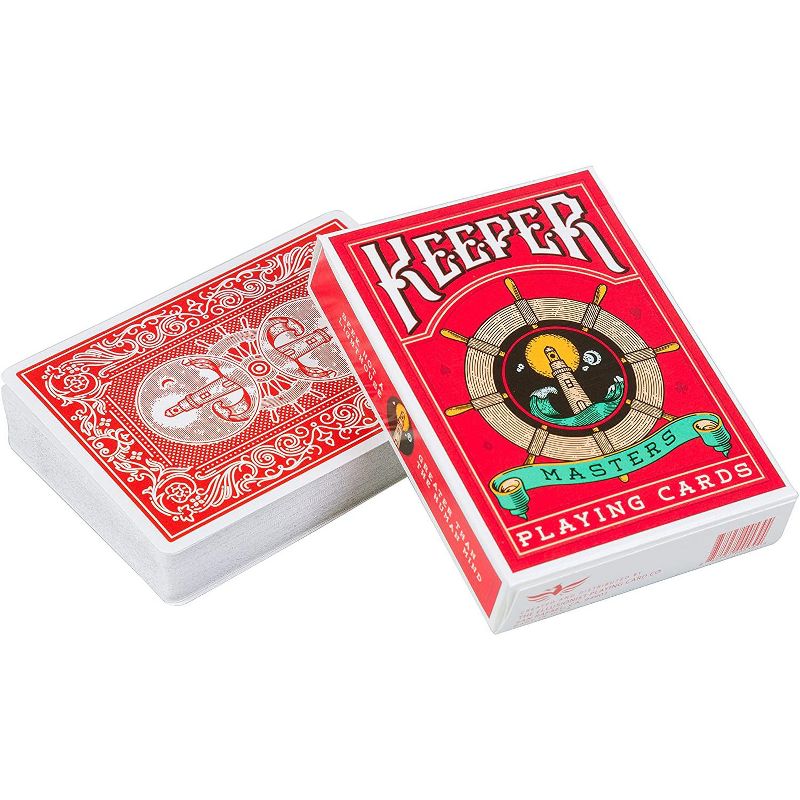 Ellusionist Keepers Masters Playing Cards Deck, Red