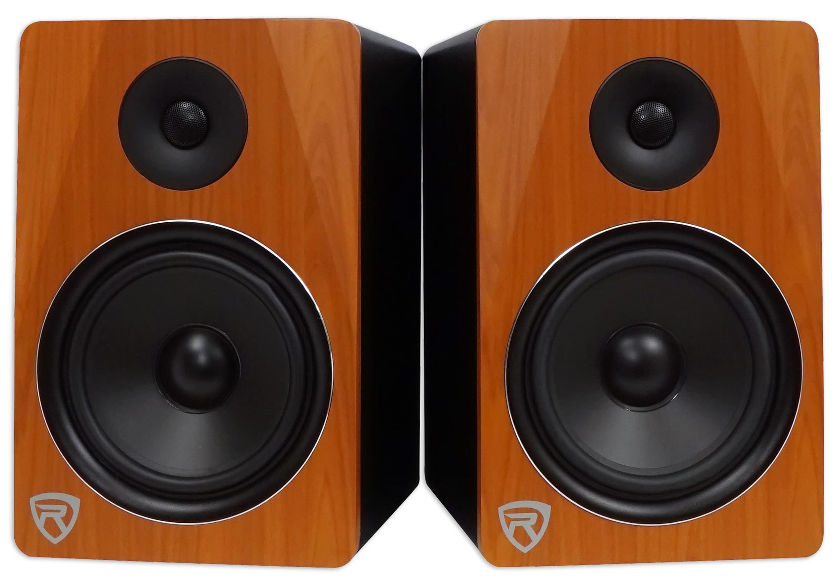 Rockville APM8C 8" 2-Way 500W Active/Powered USB Studio Monitor Speakers Pair