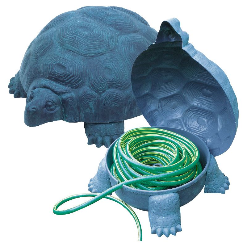 Emsco Darwood Tortoise Deluxe Hose Hider with Hose Reel