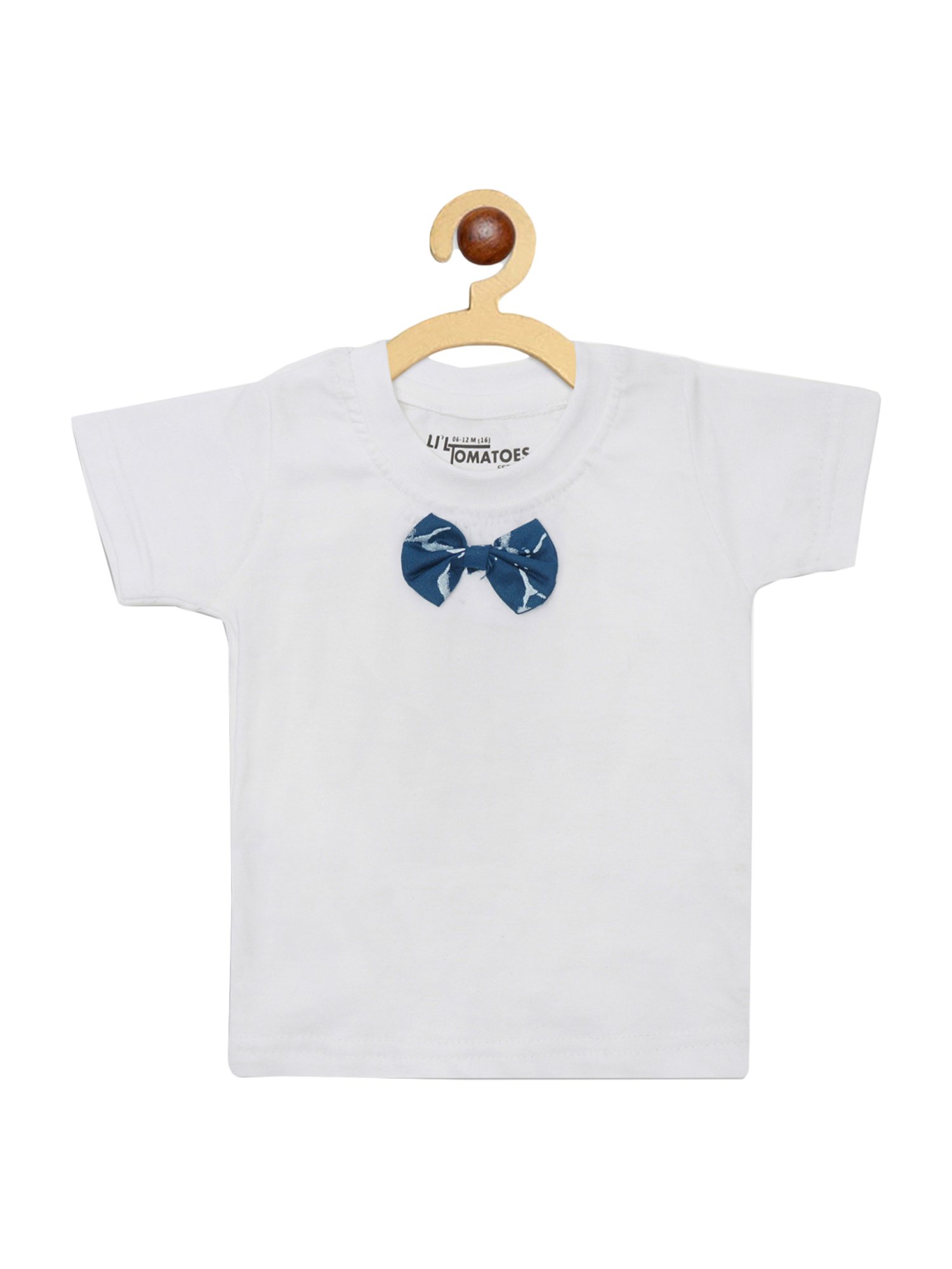 Li'l Tomatoes Kids Navy Cotton Printed Dungaree