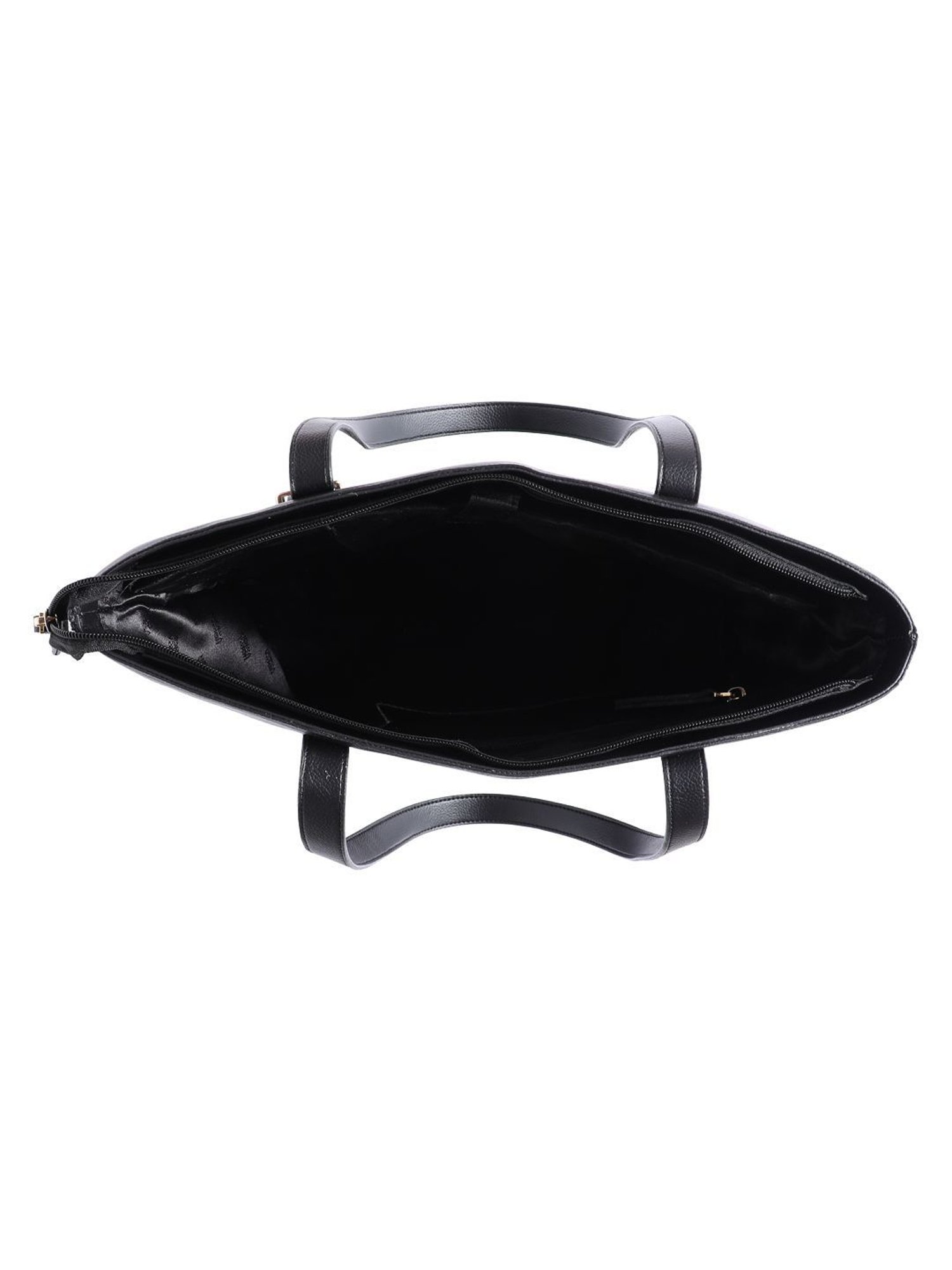 Horra Black Medium Tote Bag