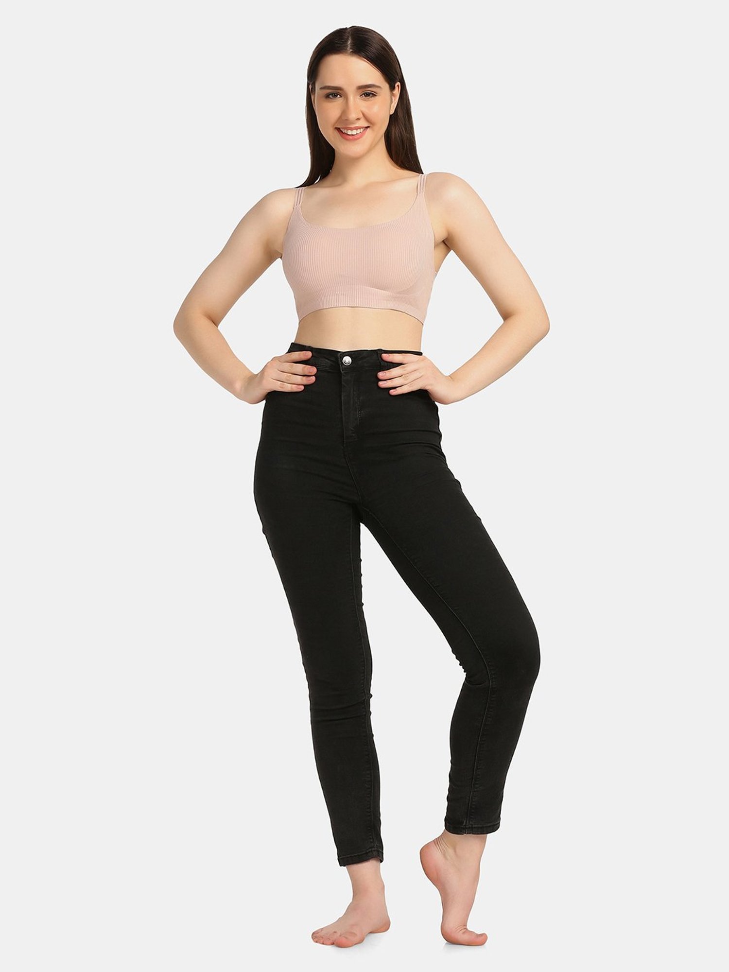 Da Intimo Light Pink Full Coverage Bralette